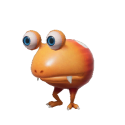 Icon for the Dwarf Bulborb, from Pikmin 4's Piklopedia.