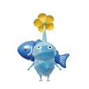 Icon for the Gone-Fishin' Ice Pikmin, from Pikmin 4's Decopedia.