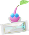 A Winged Hotel Decor Pikmin with a razor.