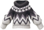 "Nordic Sweater (Monotone)" Mii outerwear part in Pikmin Bloom.