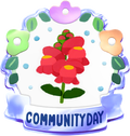 Snapdragon Community Day badge from Pikmin Bloom.