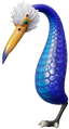Render of the Burrowing Snagret from the Pikmin Garden website. (Note for updated version: cropped three and knuckles, uploaded on 3-3-24)