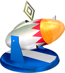 Artwork of the Nova Blaster from Pikmin.