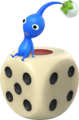 Artwork of a Blue Pikmin on a Chance Totem.