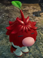A close-up of the Olimar-like character.