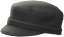 "Traditional Flat Cap (Black)" Mii head item part in Pikmin Bloom.