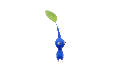 A gif for the Blue Pikmin on the Pikmin Short Movies official website.