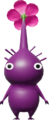 A Purple Pikmin in its flower stage.