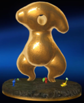 The trophy for the Plasm Wraith in the Wii U version of Super Smash Bros. for Nintendo 3DS and Wii U.