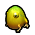 The Piklopedia icon of the Yellow Wollyhop in the Nintendo Switch version of Pikmin 2.