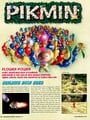 Page 40. The first page of the mini guide. A basic plot summary is present with a large render of Olimar and his Pikmin.