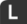 Icon for the L button on the Nintendo Switch. Edited version of the icon by ARMS Institute user PleasePleasePepper, released under CC-BY-SA 4.0.