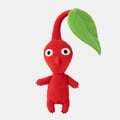 The front of the Red Pikmin plush.