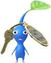 A Blue Hotel Decor Pikmin with Hotel Amenities decor from Pikmin Bloom.