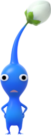 A Blue Pikmin from Pikmin 4.
