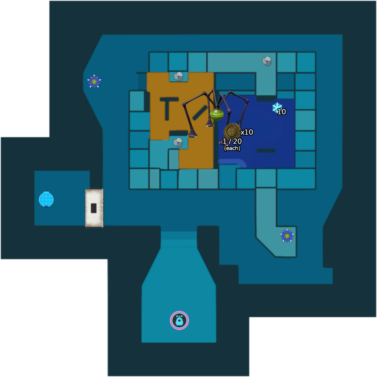 File:P4 Map Cavern for a King 15.png - Pikipedia, the Pikmin wiki