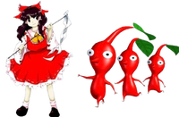 Pikmin following Reimu Hakurei.png