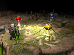 The landing site of The Forest Navel.
