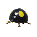 Icon for the Anode Beetle, from Pikmin 4's Piklopedia.