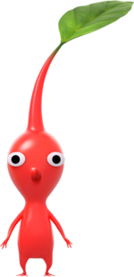 A Red Pikmin from Pikmin 4.