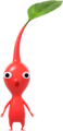 Artwork of a Red Pikmin.