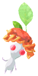 Lifelog artwork of a White Italian Restaurant Decor Pikmin with Pasta decor from Pikmin Bloom.