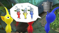 The Blue Pikmin's idea, which consists in filling the bottle with water.