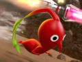 A Red Pikmin seen in the Greninja and Charizard reveal video for ''Super Smash Bros. for Nintendo 3DS and Wii U.