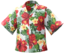 "Hibiscus Hawaiian Shirt (Red)" Mii clothing part in Pikmin Bloom.