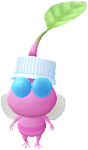 A Winged Corner Store Decor Pikmin with Bottle Cap decor from Pikmin Bloom.