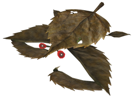 A Desiccated Skitter Leaf from Pikmin 3.