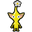 Yellow Pikmin icon used in Pikmin 2's Challenge Mode menu, composited with a flower icon.