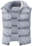 "Down Vest (Gray)" Mii outerwear part in Pikmin Bloom. Original filename is <code>icon_of0098_Jac_DownJacket1_c02</code>.