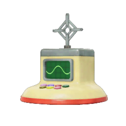Icon for the Analog Computer from Pikmin 4's Olimar's Shipwreck Tale.