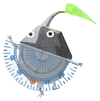Lifelog artwork of a Rock Stationery Store Decor Pikmin with Stationery decor from Pikmin Bloom.