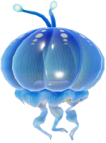 Render of the Lesser Spotted Jellyfloat from the Pikmin Garden website.