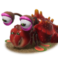 The Bug-Eyed Crawmad's Piklopedia icon in Pikmin 4.