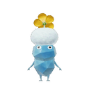 Icon for the Brain-Freeze Ice Pikmin, from Pikmin 4's Decopedia.