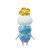 Icon for the Brain-Freeze Ice Pikmin, from Pikmin 4's Decopedia.
