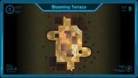 Map of the Blooming Terrace from the GamePad.