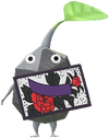 A Rock Special Decor Pikmin with Flower Card (Volume 2) decor from Pikmin Bloom.