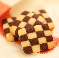 Checker cookies from the real world.