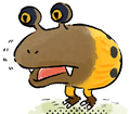 An Orange Bulborb as seen in the "Flarlic" comic.