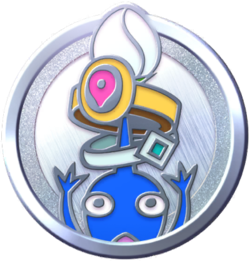 A badge in Pikmin Bloom.