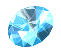 Original treasureart of the Regal Diamond, which formerly had a blue tint.