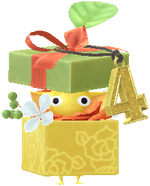 四週年紀念花盒 黃皮克敏