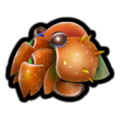 The Piklopedia icon of the Hermit Crawmad in the Nintendo Switch version of Pikmin 2.