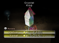The Crystal King being analyzed by the Hocotate ship.