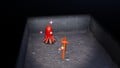 An alternative, more close-up, shot of the treasures in the location they are discovered.