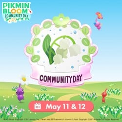 Promotional image for the May 2024 Community Day.